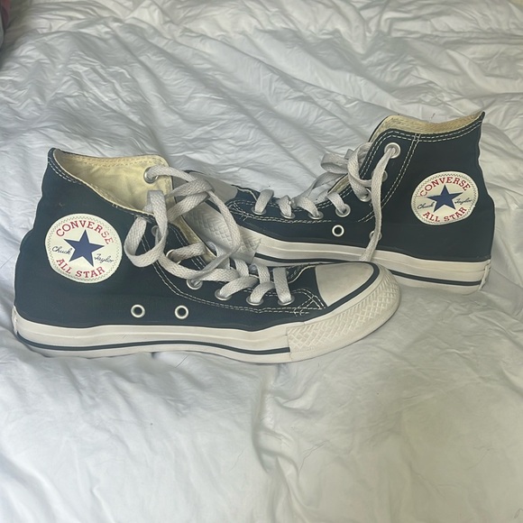 Converse High Tops Black size 4.5 Men’s - Picture 3 of 5